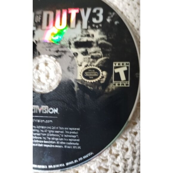 Call Of Duty 3 Nintendo Wii Game Disc Activision 2006 Disc only - Picture 6 of 7